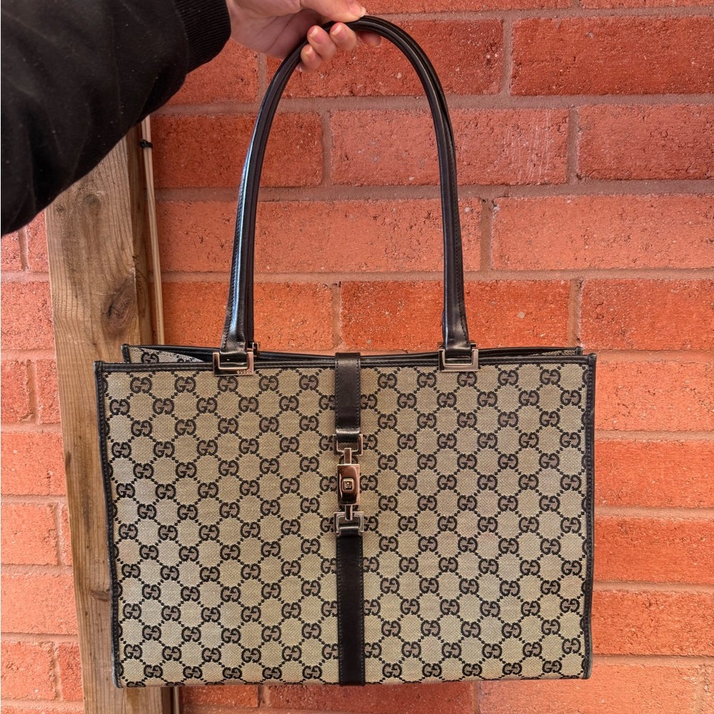 ❌SOLD❌ Gucci Monogram On The Go Tote Bag
